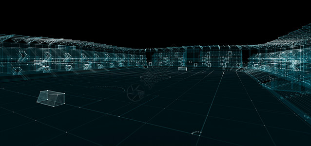 世界全球体育运动 体育和技术概念 3效果创新比赛界面场地代码运动场竞技场冠军操场图片