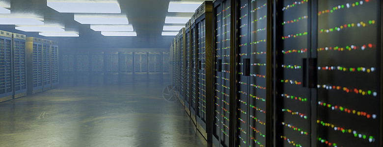 服务器 服务器机房数据中心 具有存储信息的备份 挖掘 托管 大型机 农场和计算机机架 3d 渲染互联网插图密码基础设施贮存中心硬图片