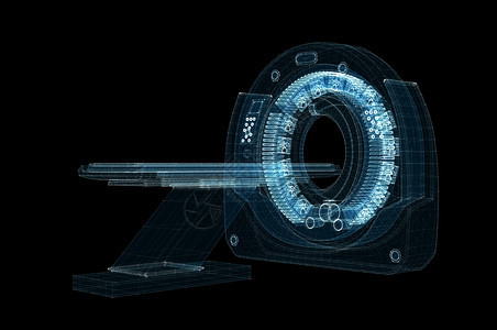 数字磁共振成像扫描全局图 医学和技术概念测试3d健康监控断层放射科收音机核磁共振病人医院背景图片