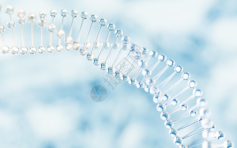 生物学分子结构 3D转化克隆实验室遗传基因生活螺旋微生物学渲染青色编码图片