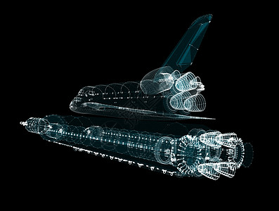 空间火箭和航天飞机摘要 所有颗粒飞行航班勘探飞船创新发明图形科幻宇宙3d图片