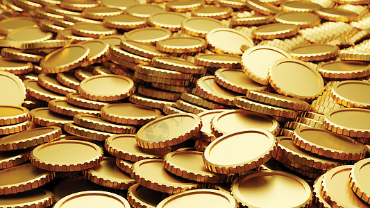 金硬币背景 3D经济金属金子奢华银行现金货币成功投资储蓄图片