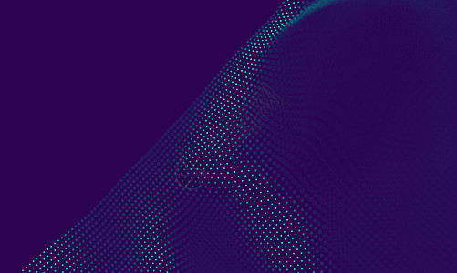 紫色背景上的抽象蓝色几何粒子 连接结构 科学蓝色背景 未来技术 HUD 元素 连接点和线 大数据与商业线条网络黑色圆圈墙纸边缘插图片