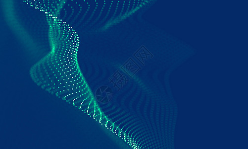 抽象的蓝色几何背景 连接结构 科学背景 未来技术 HUD 元素 连接点和线 大数据可视化和商业插图圆圈网络线条黑色墙纸三角形边缘图片