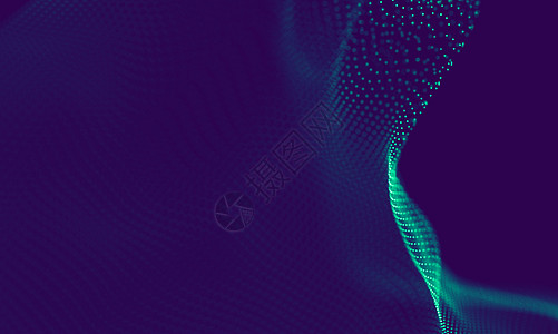 紫色背景上的抽象蓝色几何粒子 连接结构 科学蓝色背景 未来技术 HUD 元素 连接点和线 大数据与商业三角形墙纸黑色圆圈网络宇宙图片