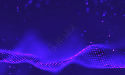 紫外星系背景 空间背景图宇宙与星云  2018 紫色技术背景 人工智能概念蓝色网络辉光网格灯泡金属派对俱乐部荧光紫外线图片