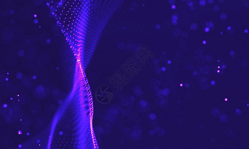 紫外星系背景 空间背景图宇宙与星云  2018 紫色技术背景 人工智能概念荧光俱乐部灯泡紫外线神经元黑光多边形金属光线网络图片