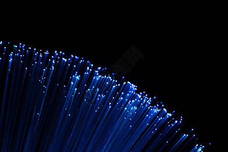 蓝色光纤纤维光学网络科学辉光数据全球电缆技术互联网图片
