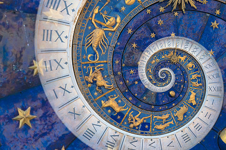 占星学和炼金术标志背景图示天文学八字魔法插图星座宇宙数字十二生肖星星星系图片