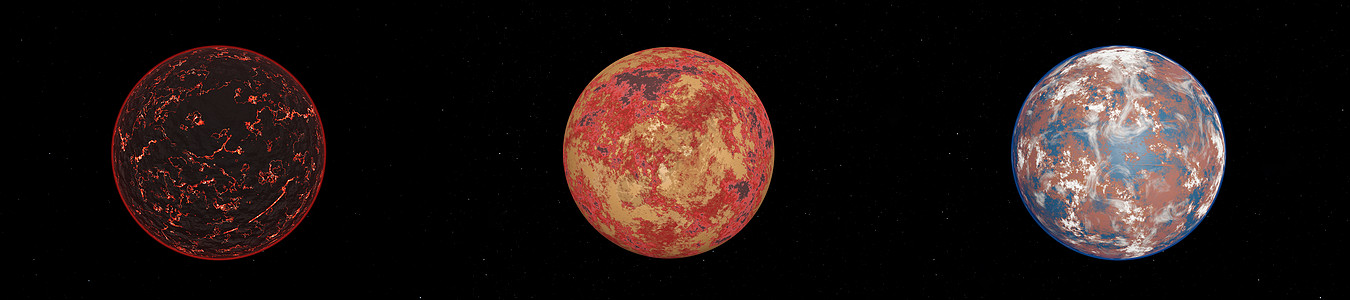 此图像代表一个通用的熔岩行星或地球形成 这是现实的三维转换科幻火球插图月亮火焰陨石墙纸火山程序科学图片