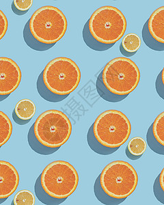 柠檬橙柑橘桔类食品维他命背景图片