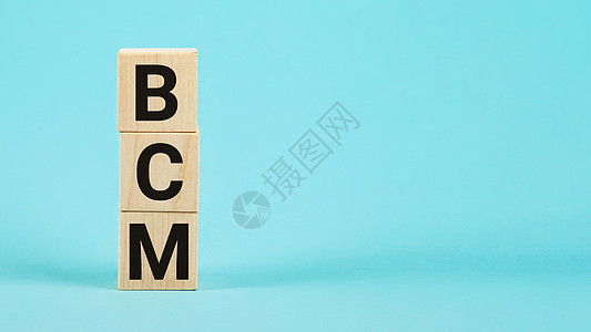 BCM  业务连续性管理缩写 业务概念b战略咨询报告审查服务灾难立方厘米控制标签财产图片
