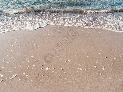 海边有软冲浪 桑迪海滩 在海边度暑假图片