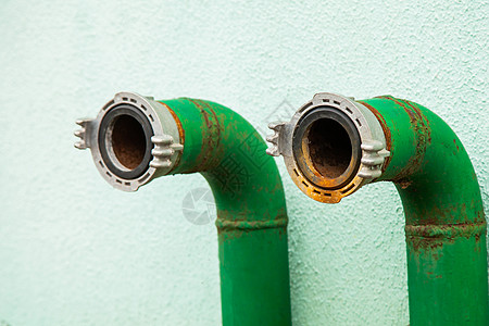 消防水用绿色 紧闭软管连接图片