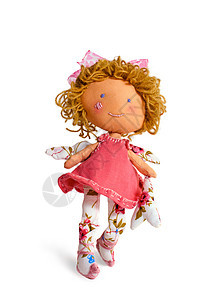 步行娃娃回忆微笑童年头发喜悦朋友裙子艺术工艺婴儿图片