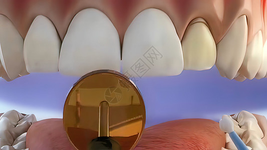 牙膏涂层工艺 用粘合光束干燥服务诊所聚合物牙周牙医疾病牙科健康病人手术图片