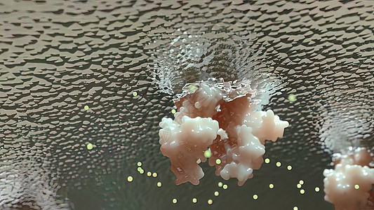 3D 纤维化机制的微生物学插图真皮卫生角质层皮肤生物学动脉胶原表皮护理细胞图片