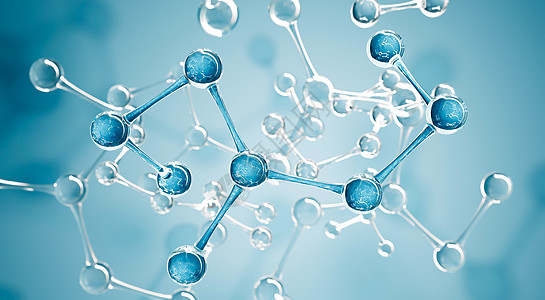 健身运动宣传单化学横幅或传单的抽象科学背景 抽象水或 dna 分子设计 原子公式 科学或医学背景 3d 渲染图背景