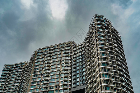 香港市风景公寓住宅小区摩天大楼文化建筑房子高层图片