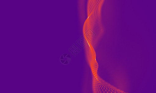 抽象紫色几何背景 连接结构 科学背景 未来技术 HUD 元素 连接点和线 大数据可视化和商业网络三角形黑色宇宙插图圆圈蓝色墙纸边图片