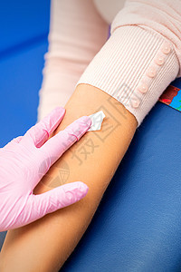 护士 用棉网扶手检查科学实验室推杆医院诊所助手生物疫苗实验图片