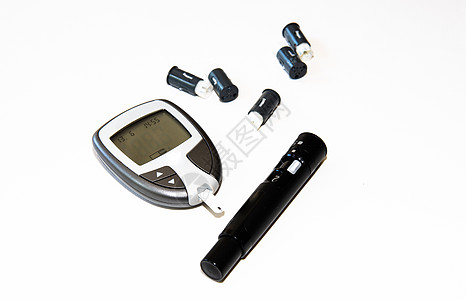 血糖监测系统 带葡萄测量仪的糖尿病检测包监控监视器测试胰岛素诊断实验室药品女性葡萄糖疾病图片