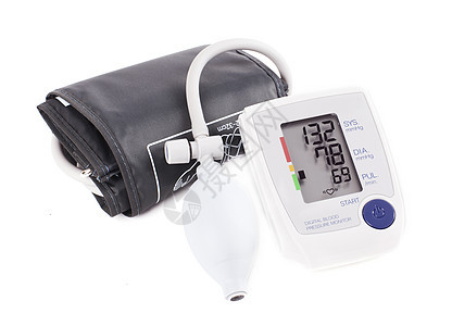 高压数字血压监测仪吨数计工具监视控制电气乐器监视器诊所手腕诊断脉冲图片