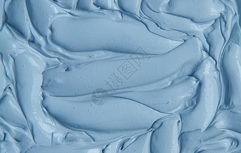 脸部和身体的Clay质地温泉面罩 有选择的焦点刷子粉刺矿物横幅沙龙皮肤擦洗头发蓝色减肥图片