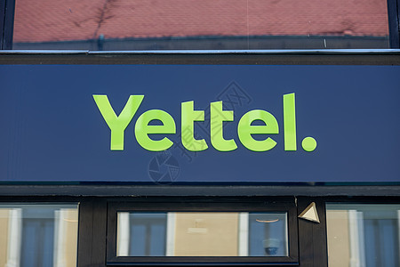 Yettel的 Logo 塞尔维亚主要的电信信息传播昏迷症身份数据品牌电讯标识建筑学推广商业细胞公司图片