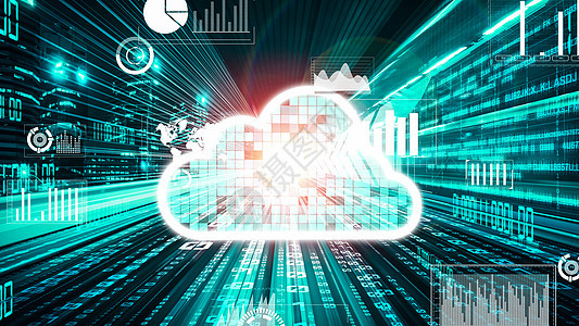 云型计算机和在线数据存储 使用隐含智能共享软件代码显示器蓝色交通数字网络运输技术用户互联网图片
