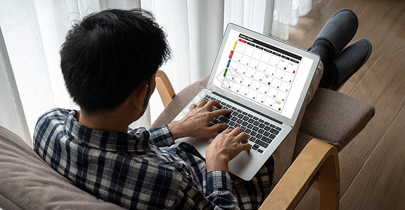 计算机软件应用日历 用于Modish计划时间表规划房子小样议程展示人士屏幕备忘录网络时间桌子图片