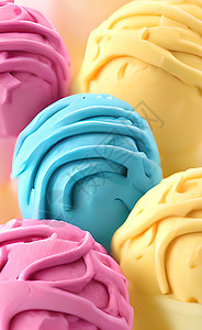 一碗冰淇淋插图巧克力奶制品收藏晶圆圣代食物牛奶锥体乐趣图片