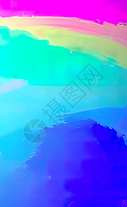 多颜色油漆的抽象背景 Name水彩中风纤维印迹彩虹蓝色刷子坡度调色板紫色图片