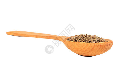 勺子中的干蛋白厨房烹饪香气团体粉末味道芳香木头食物种子图片