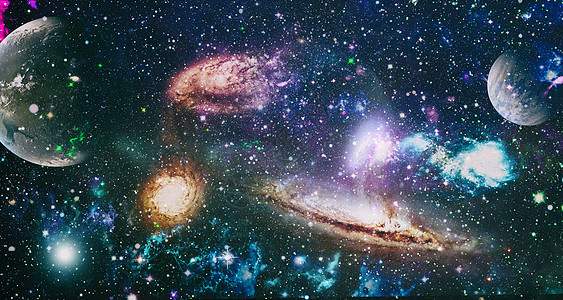 外太空展现太空探索之美 遥远的银河 抽象图像 美国国家航空航天局提供的这张图片的元素星系乳白色行星星座星际望远镜星星宇宙星云科学图片