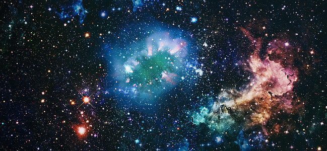 美丽的夜空 星空 关于空间 科学和教育项目的拼贴画 这张图片的元素由 NASA 提供新星天文学恒星小说速度星际星云射线耀斑蓝色图片