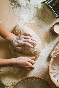 女人用钱赚钱小麦食物厨师乡村烹饪烘烤行动食谱职业厨房图片