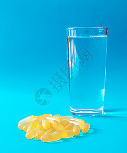 鱼油片 Omega3凝胶胶囊 有选择性的焦点药片脂肪药物治疗养分胶囊处方饮食药店鳕鱼图片