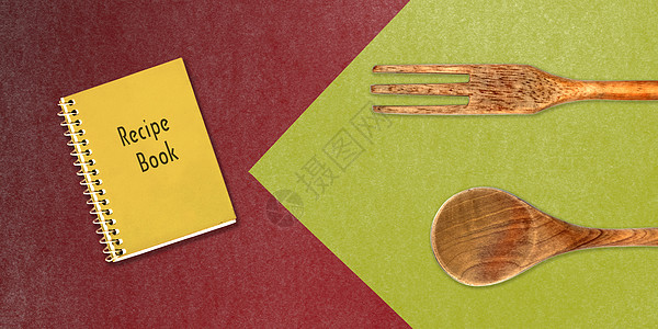 木制烹饪天锡食谱餐具桌子夹子便利网站食物饮食食谱厨师厨房图片