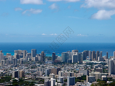 火奴鲁鲁航空 钻石头 Waikiki 建筑物 公园 旅馆图片