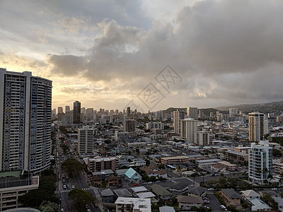 火奴鲁鲁城市风景图片