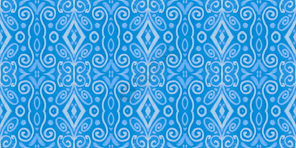 水彩意大利模式 无缝的葡萄牙设计 复古西班牙背景墙纸装饰品陶器纺织品插图艺术几何学古董装饰马赛克图片