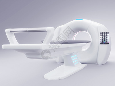 多探测器CT扫描仪或计算3D型地形图解解剖学医院专注癌症辐射创新健康科学螺旋渲染图片