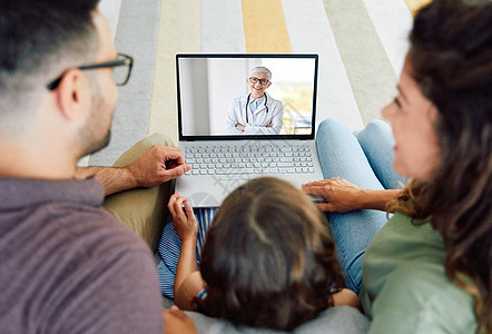 医生技术在线电脑病人沟通医学医疗互联网家庭儿童健康视频图片