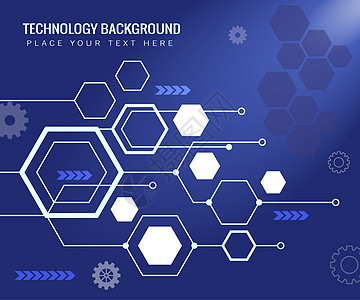网络连接概念暗蓝矢量说明 六边形蜂蜜未来学概念未来论商业电子货币金融互联网技术科学蜂窝贸易安全图片