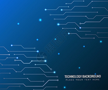 带有电路登机计划的抽象网络矢量背景摘要 主板计划背景图解 插图处理器金属电气数据电子产品商业技术母板互联网活力图片