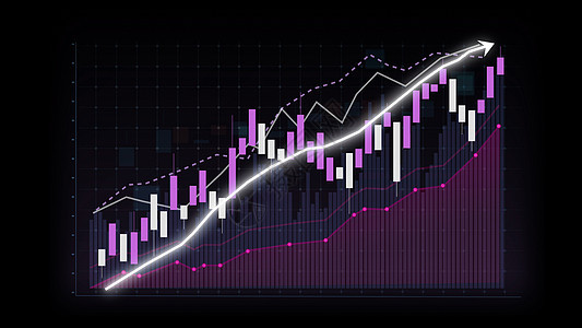 暗示图表中的业务增长概念显示营销销售利润库存动画片3d生长市场虚拟现实成功图形技术商业图片