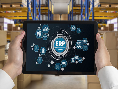 适用于现代企业的 ERP 企业资源规划软件管理计划小样展示项目桌子生产仓库出口工厂图片