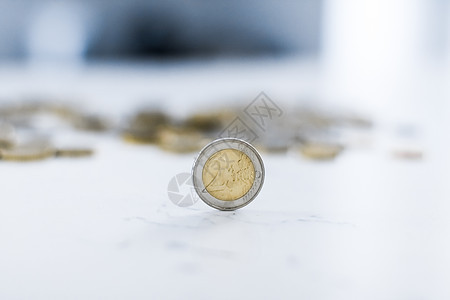 欧元硬币 欧洲联盟货币购物收益库存投资信用现金财富议会金融价格图片