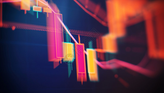 在计算机显示器上的专业技术分析 基本面和技术分析概念营销速度报告交换经济货币展示市场投资图表图片